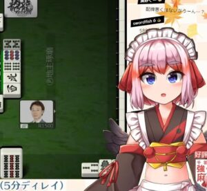元神域リーガー千羽黒乃インターネット麻雀日本選手権ベスト8進出。点差はわずか1000点差の条件戦で勝ちきる!!!